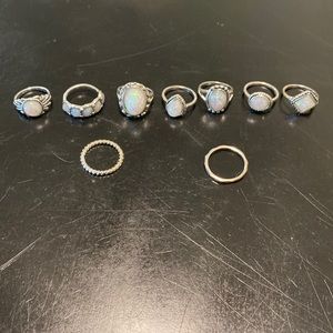 Silver rings